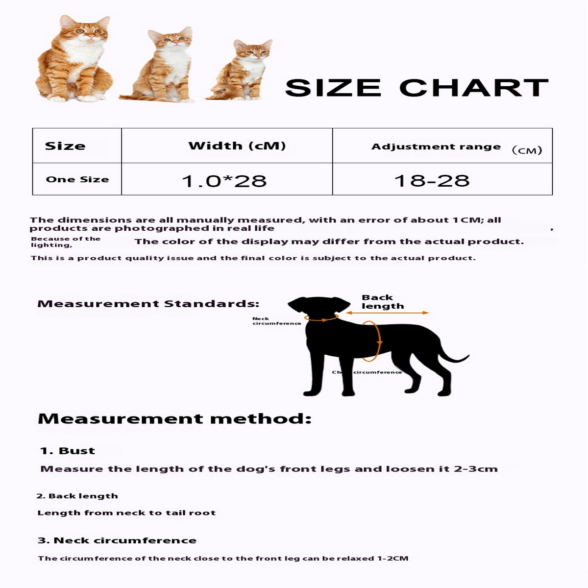 Floral Cat Collar with Bell – Adjustable Fit_CWMM7614