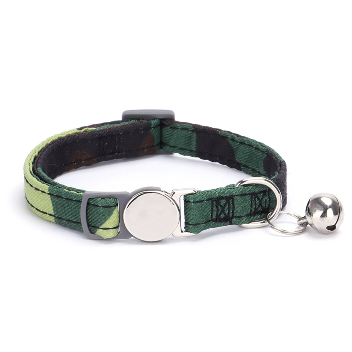 Boho Chic Floral Cat Collar with Custom Engraving_CWMM7577
