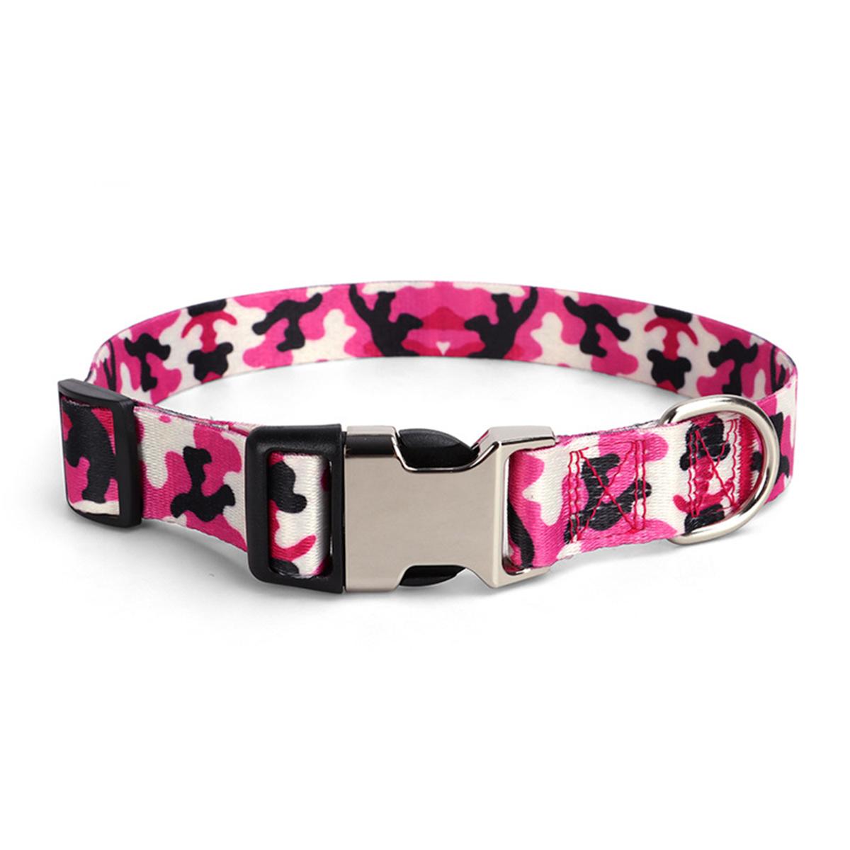 Customizable Camouflage Pet ID Tag Collar_CWMM7573