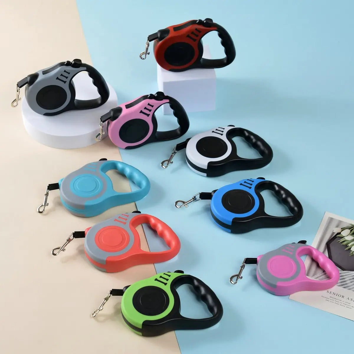 Automatic Retractable Pet Leash for Dogs & Cats_CWMM6082