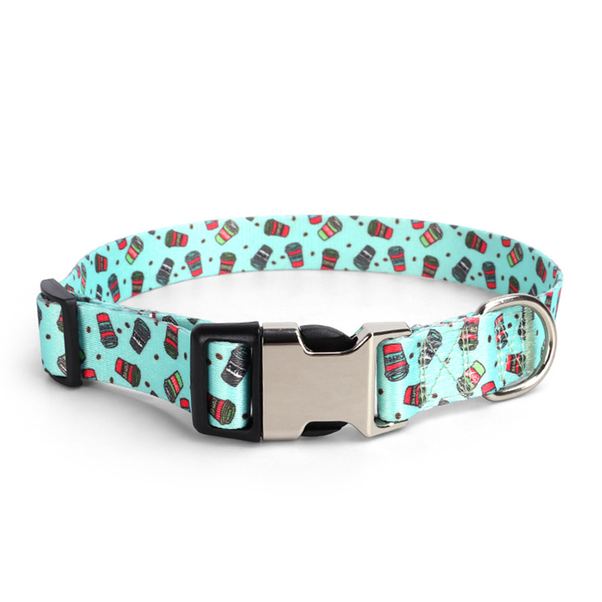 Customizable Camouflage Pet ID Tag Collar_CWMM7573