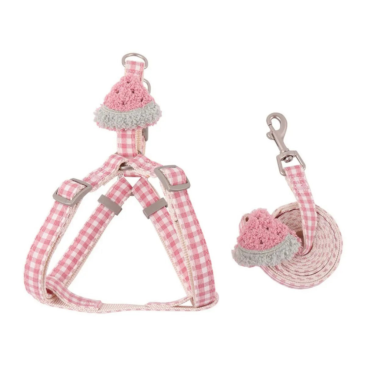 Breathable Pet Harness and Leash Set for Cat Dogs_CWMM5953