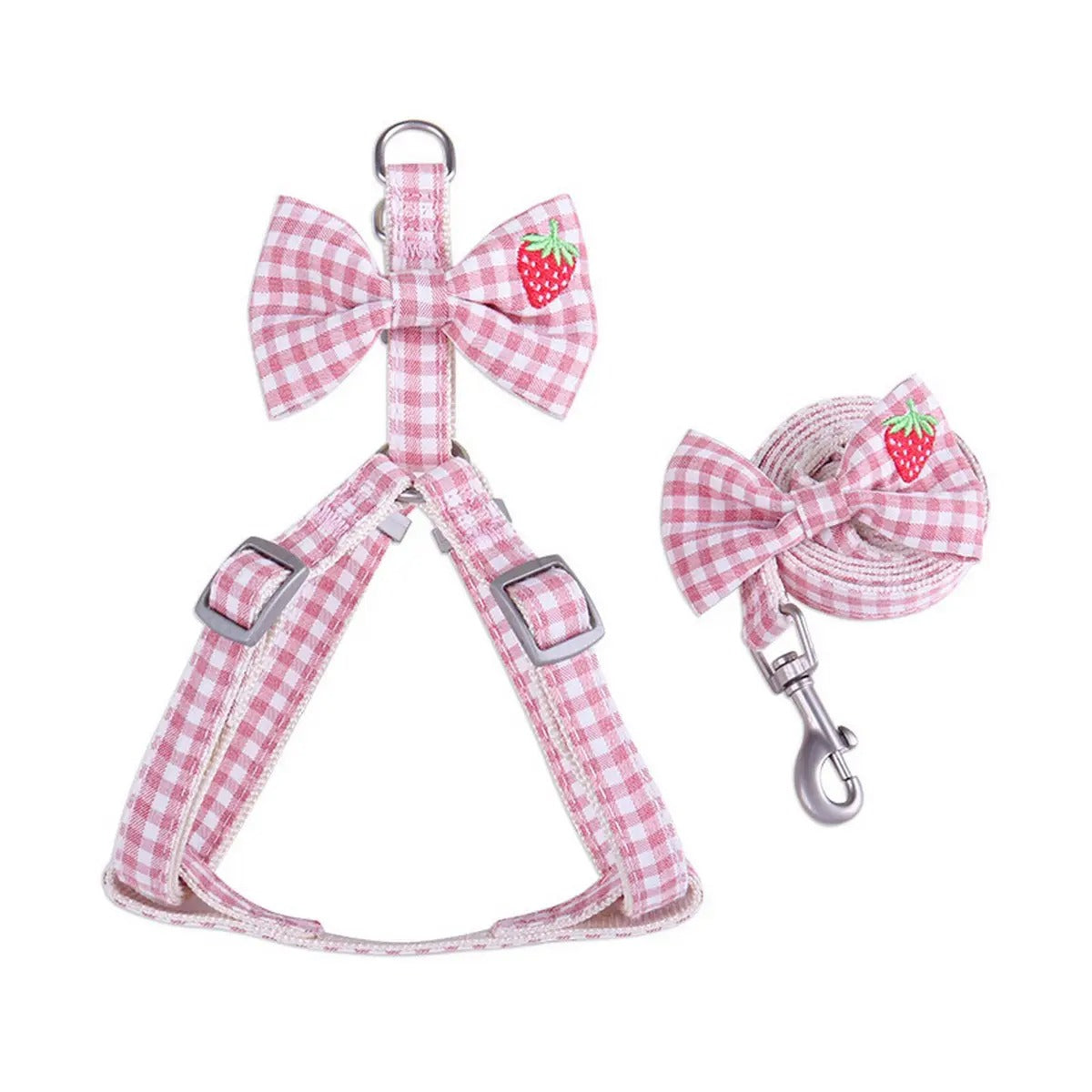 Breathable Pet Harness and Leash Set for Cat Dogs_CWMM5953