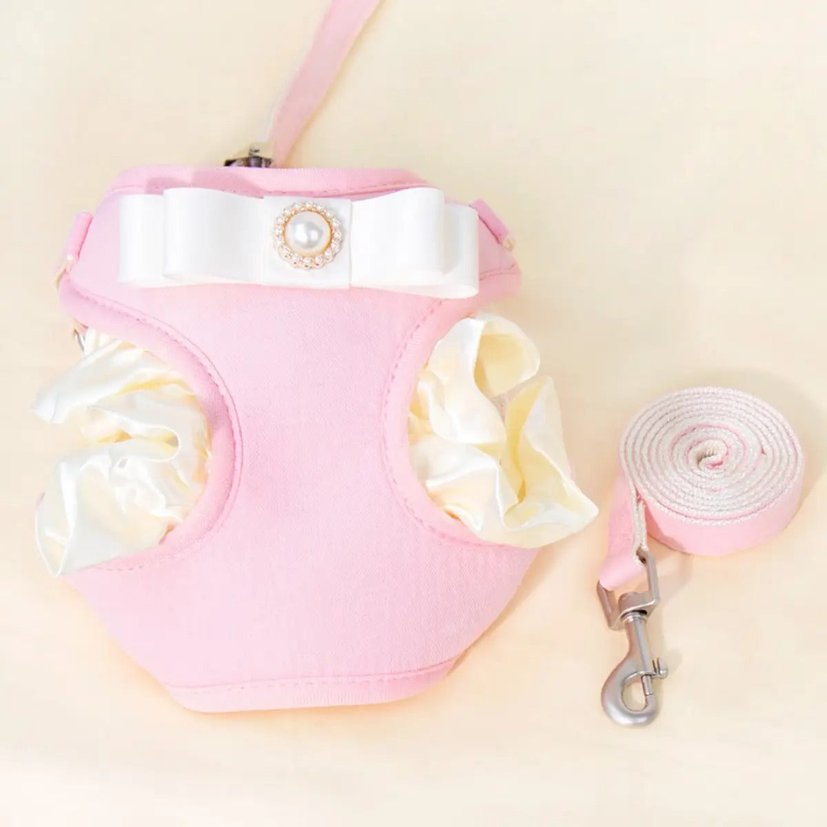 Breathable Pet Harness and Leash Set for Cat Dogs_CWMM5953