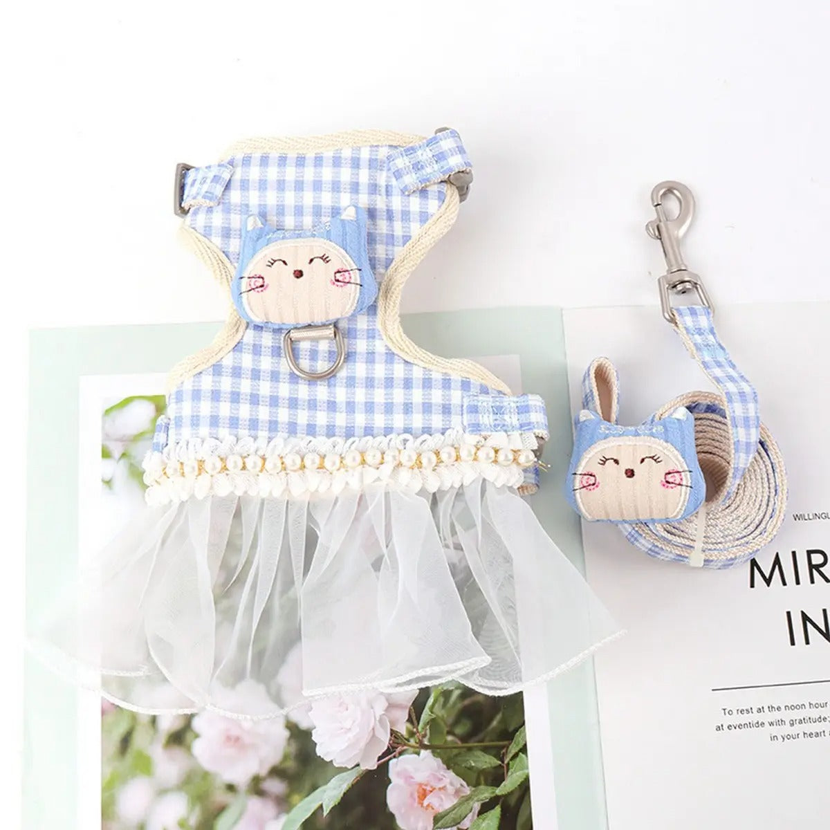 Escape-Proof Cat Harness and Leash Set_CWMM5959