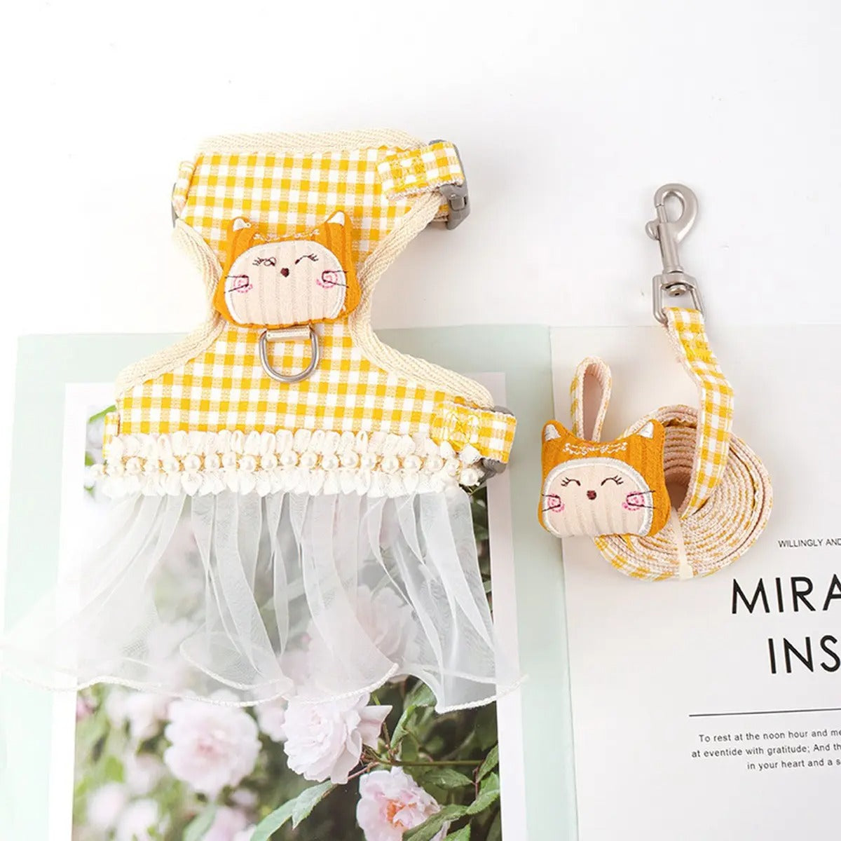 Escape-Proof Cat Harness and Leash Set_CWMM5959