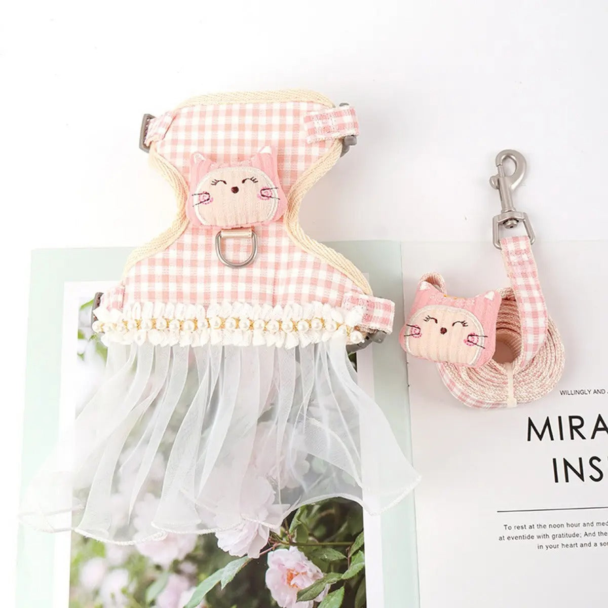 Escape-Proof Cat Harness and Leash Set_CWMM5959