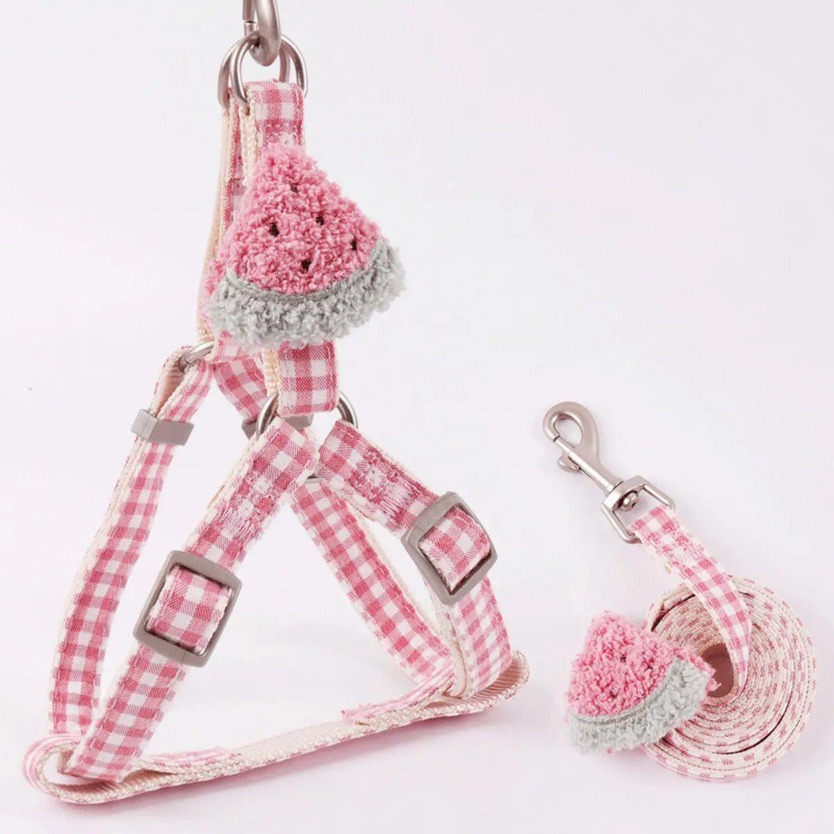 Breathable Pet Harness and Leash Set for Cat Dogs_CWMM5953