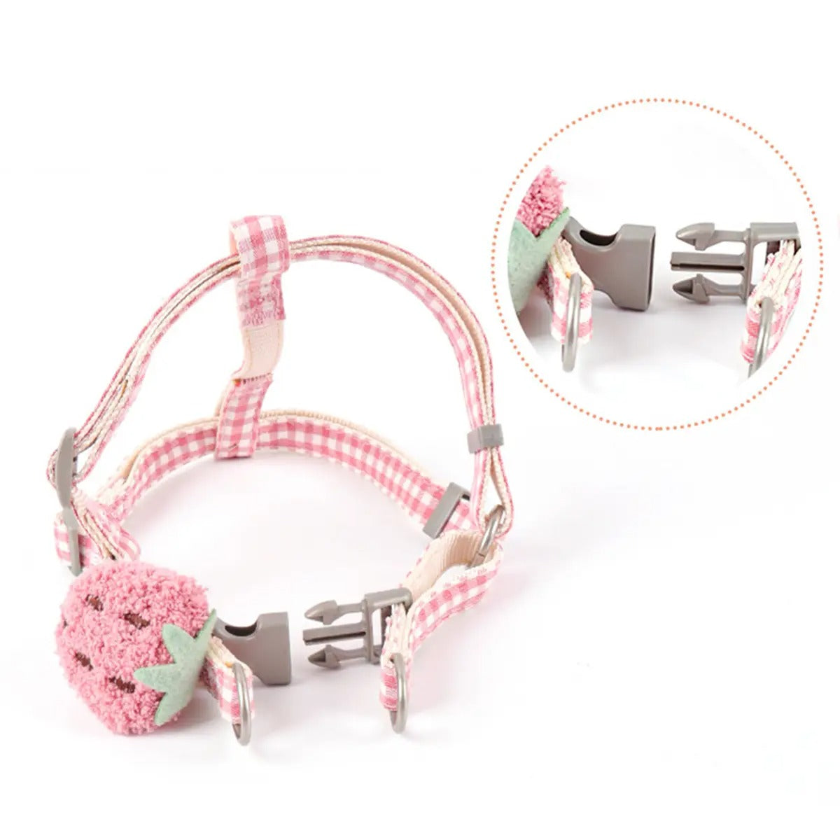 Breathable Pet Harness and Leash Set for Cat Dogs_CWMM5953