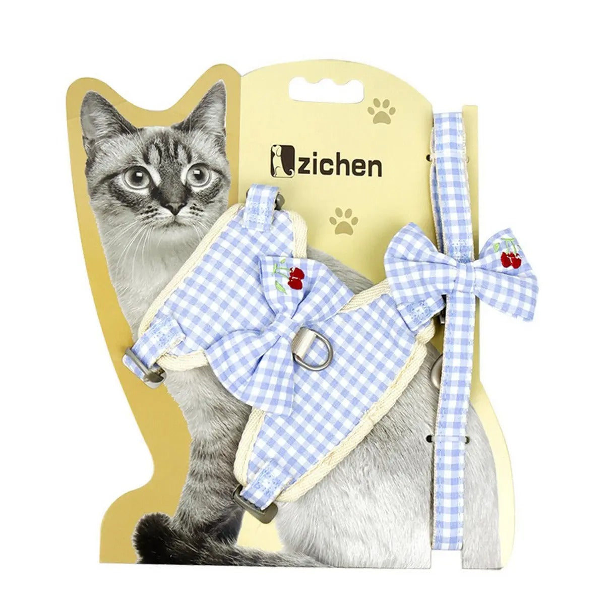 Escape-Proof Cat Harness and Leash Set_CWMM5959