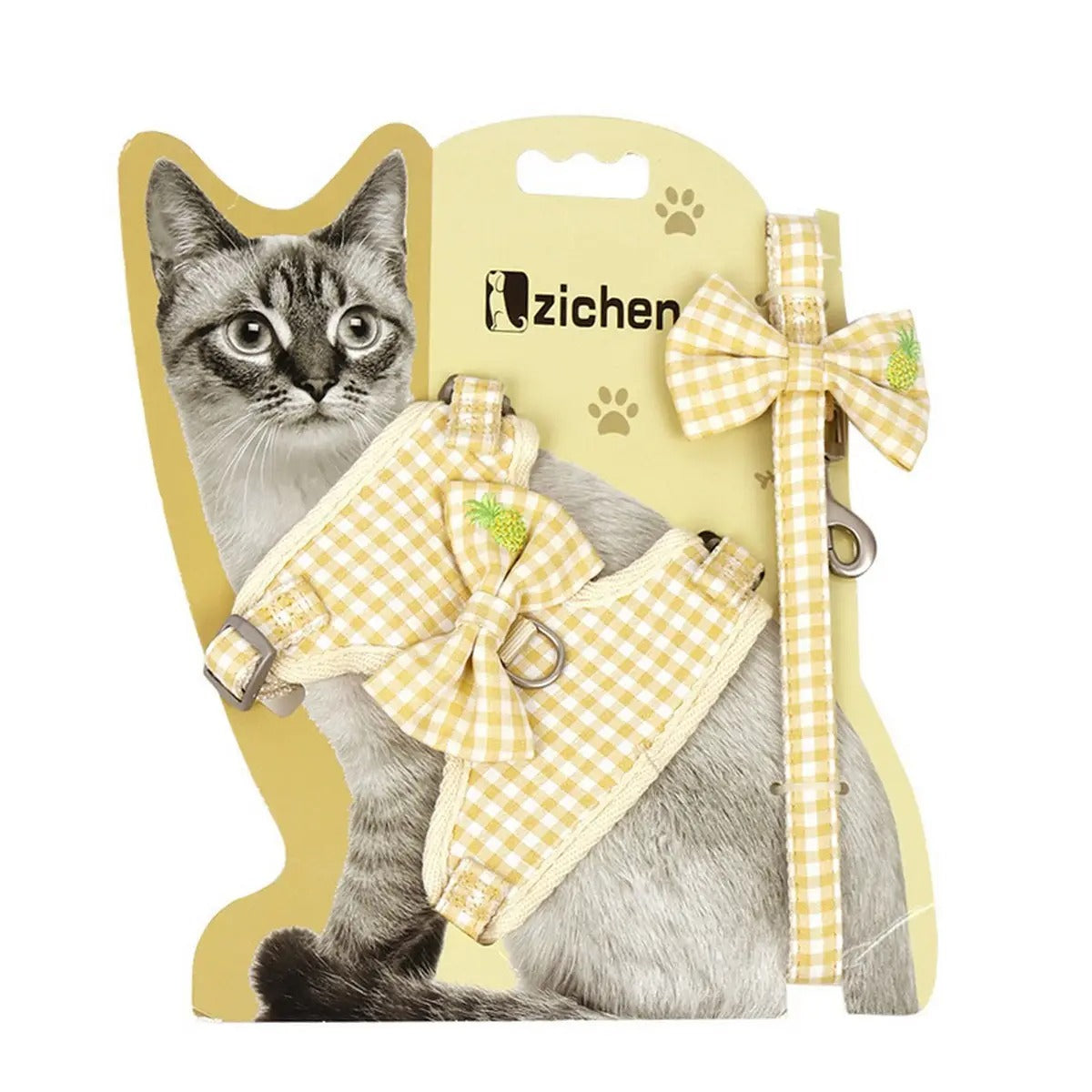Escape-Proof Cat Harness and Leash Set_CWMM5959