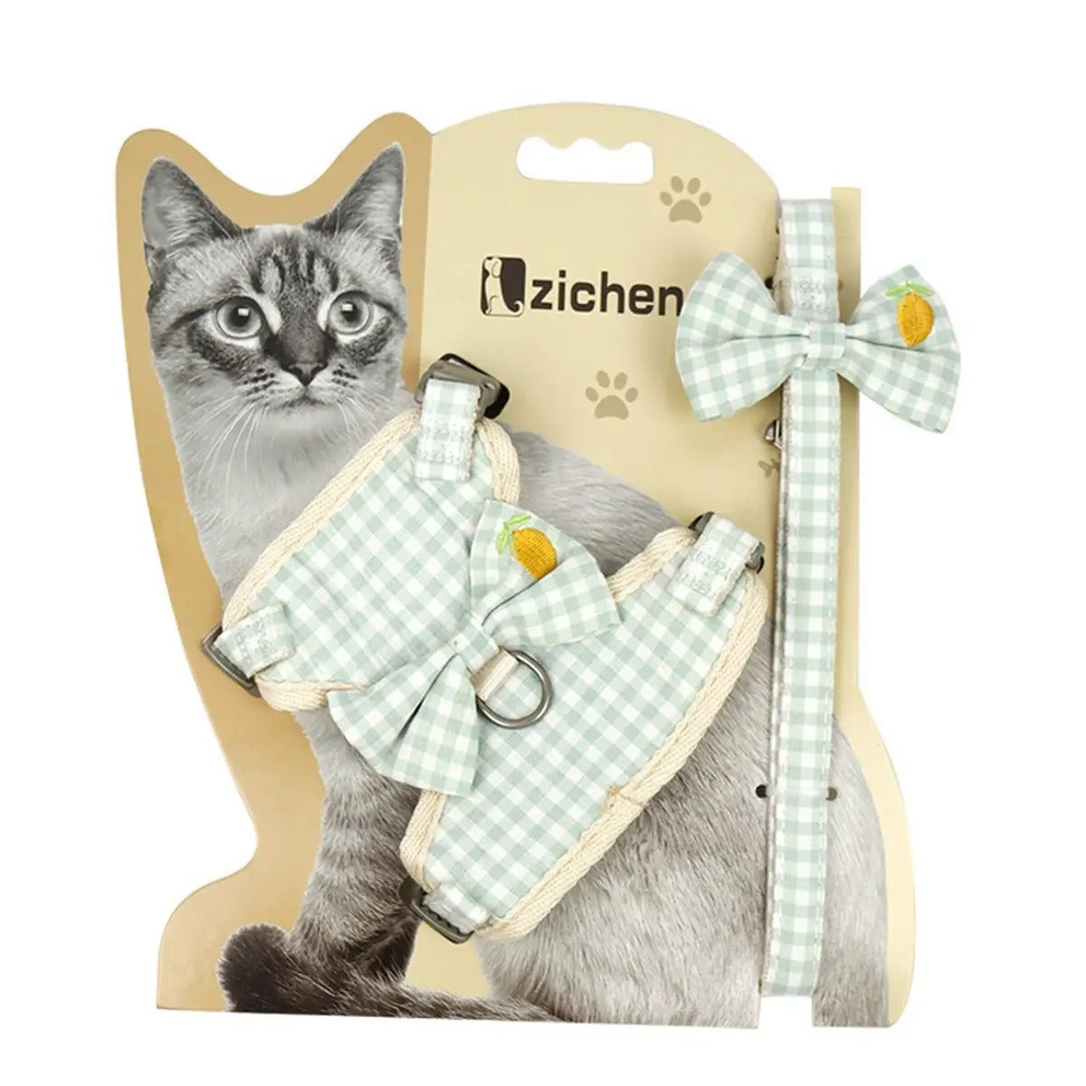 Escape-Proof Cat Harness and Leash Set_CWMM5959