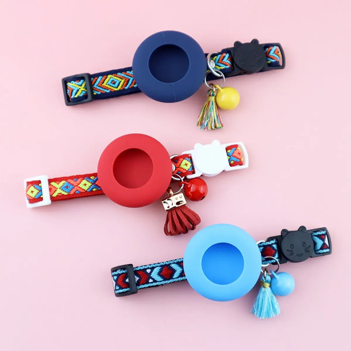 Pet AirTag GPS Collar Case - Silicone_CWMM5965