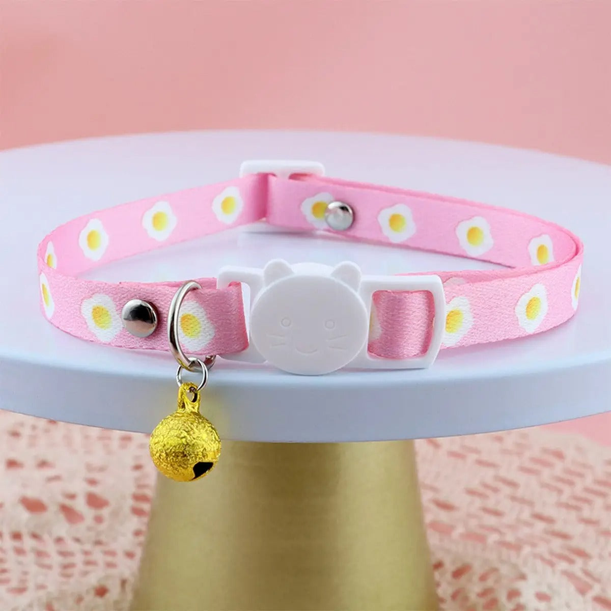Cute Fruit Design Pet Collar with Bell_CWMM5967