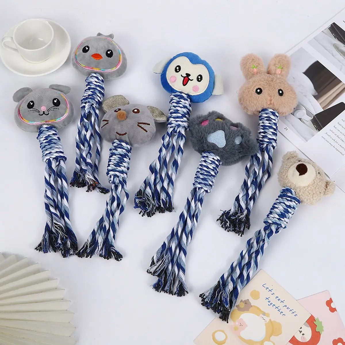 Durable animal Chew Toy Cotton Rope Pet Toy_CWMM5356