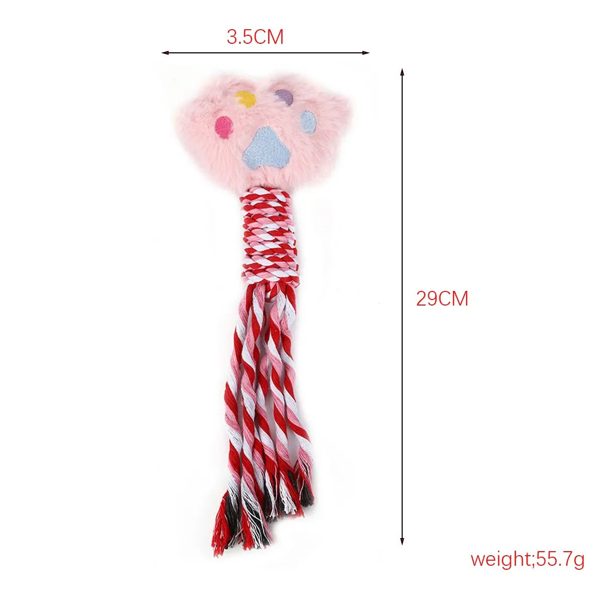 Durable animal Chew Toy Cotton Rope Pet Toy_CWMM5356