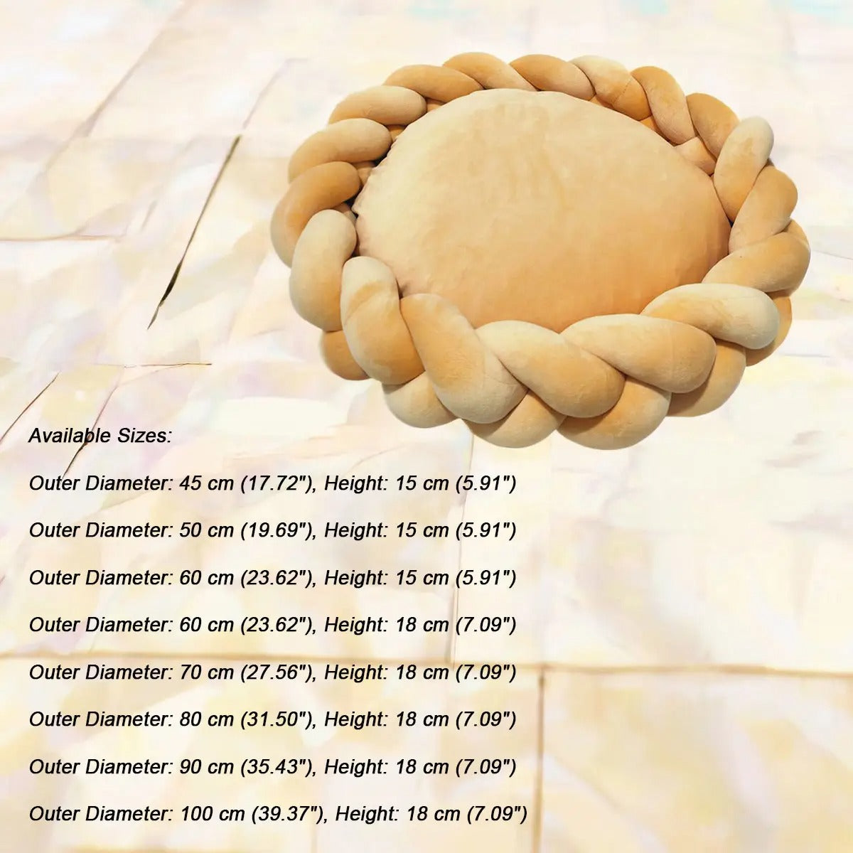 DIY Handcrafted Pet Bed, 6cm Plush Washable Design_CWMM6501