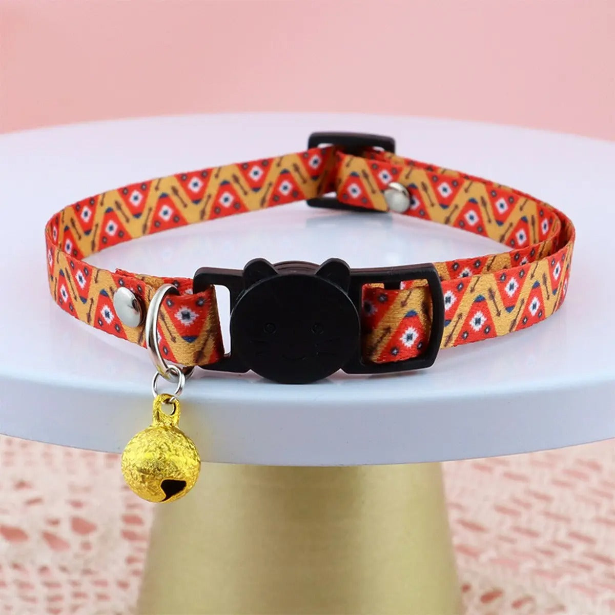 Cute Fruit Design Pet Collar with Bell_CWMM5967