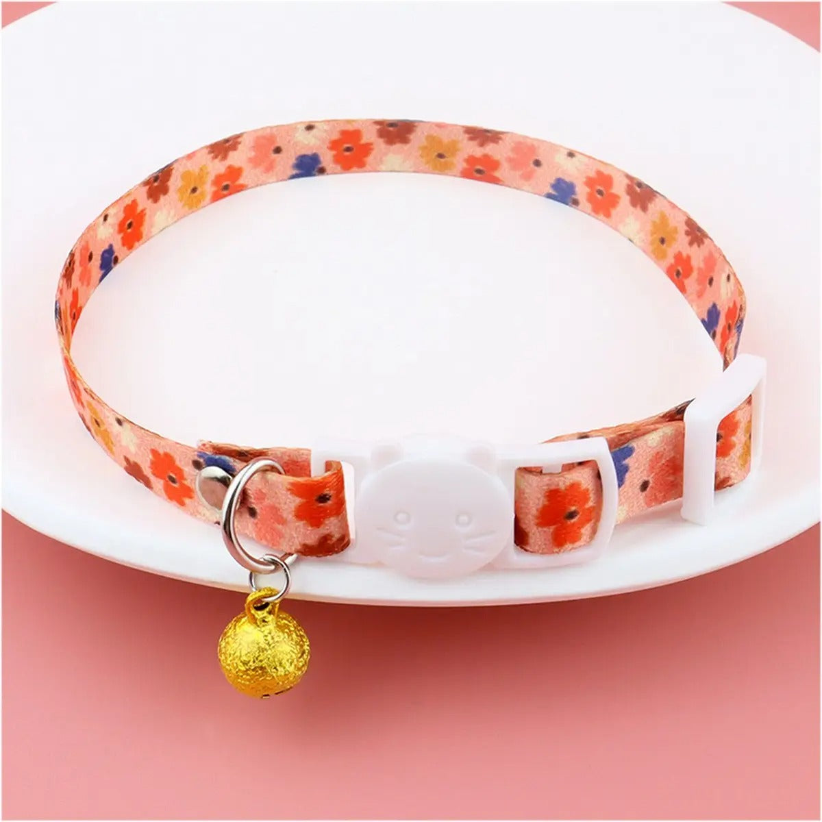 Cute Fruit Design Pet Collar with Bell_CWMM5967