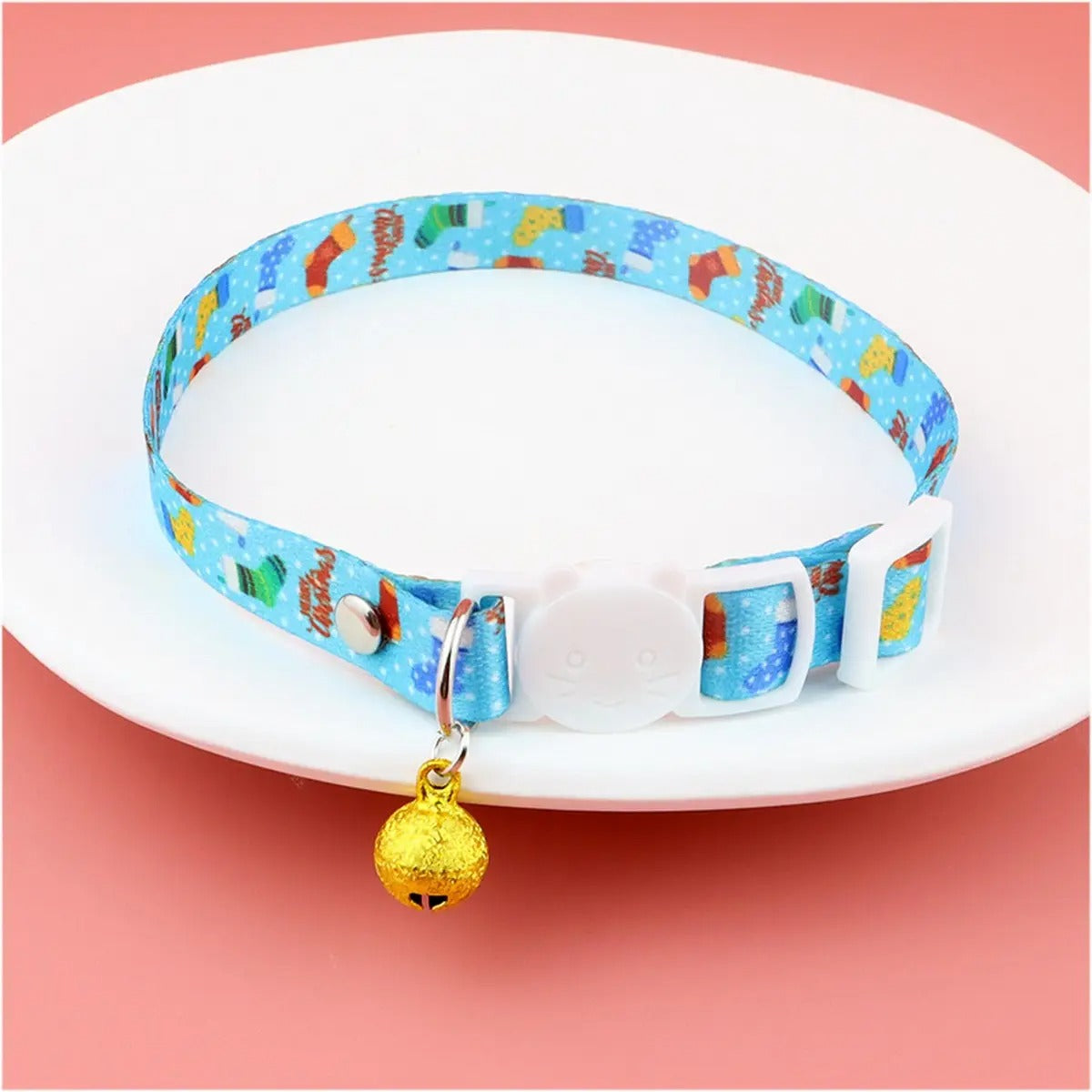 Cute Fruit Design Pet Collar with Bell_CWMM5967