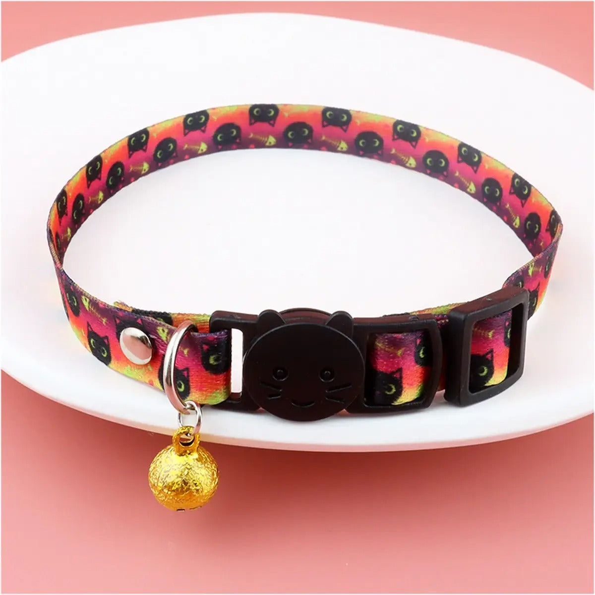 Cute Fruit Design Pet Collar with Bell_CWMM5967