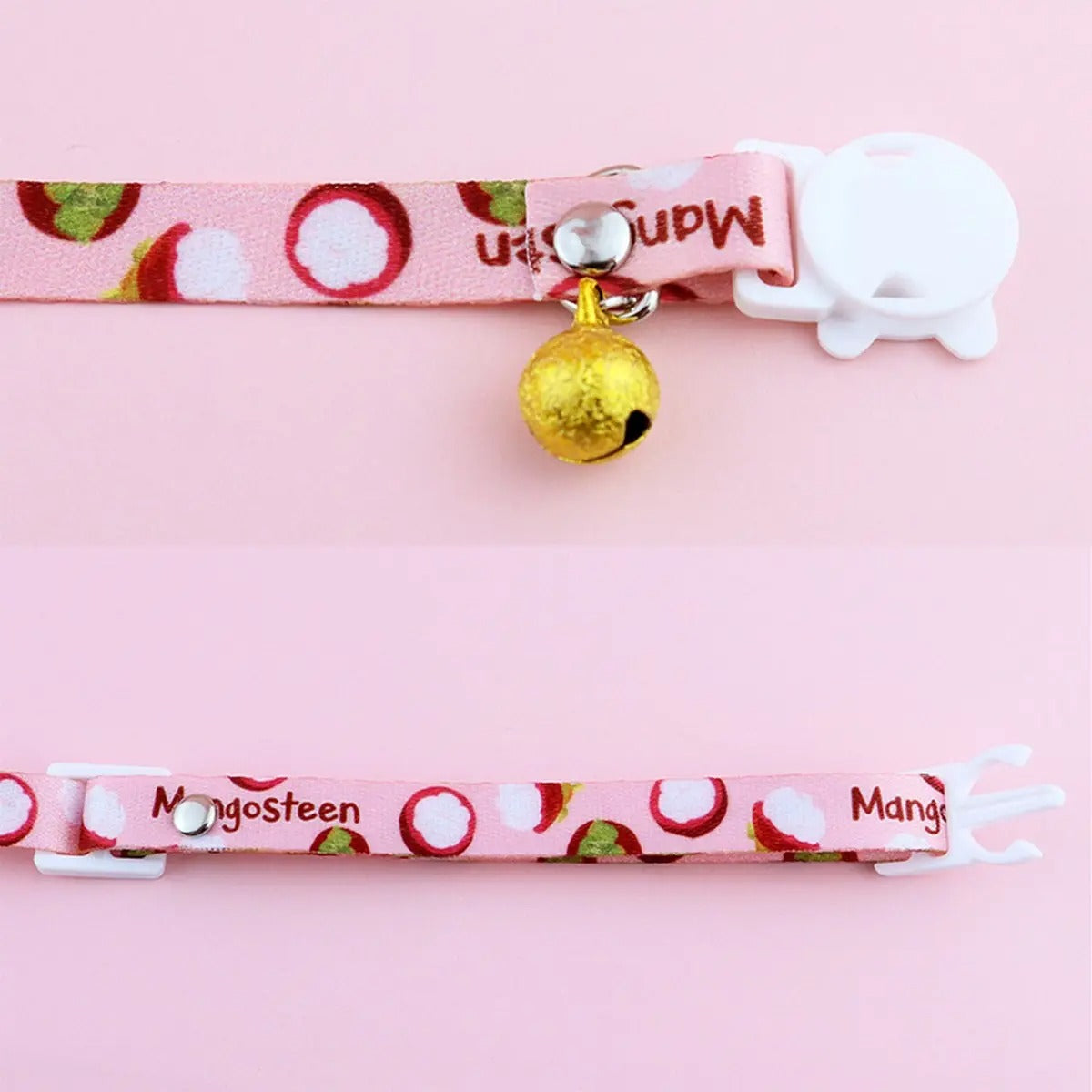 Cute Fruit Design Pet Collar with Bell_CWMM5967