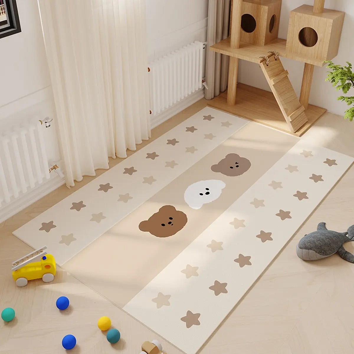 Cartoon Pet Feeding Mat – Non-Slip & Easy Clean_CWMM6075