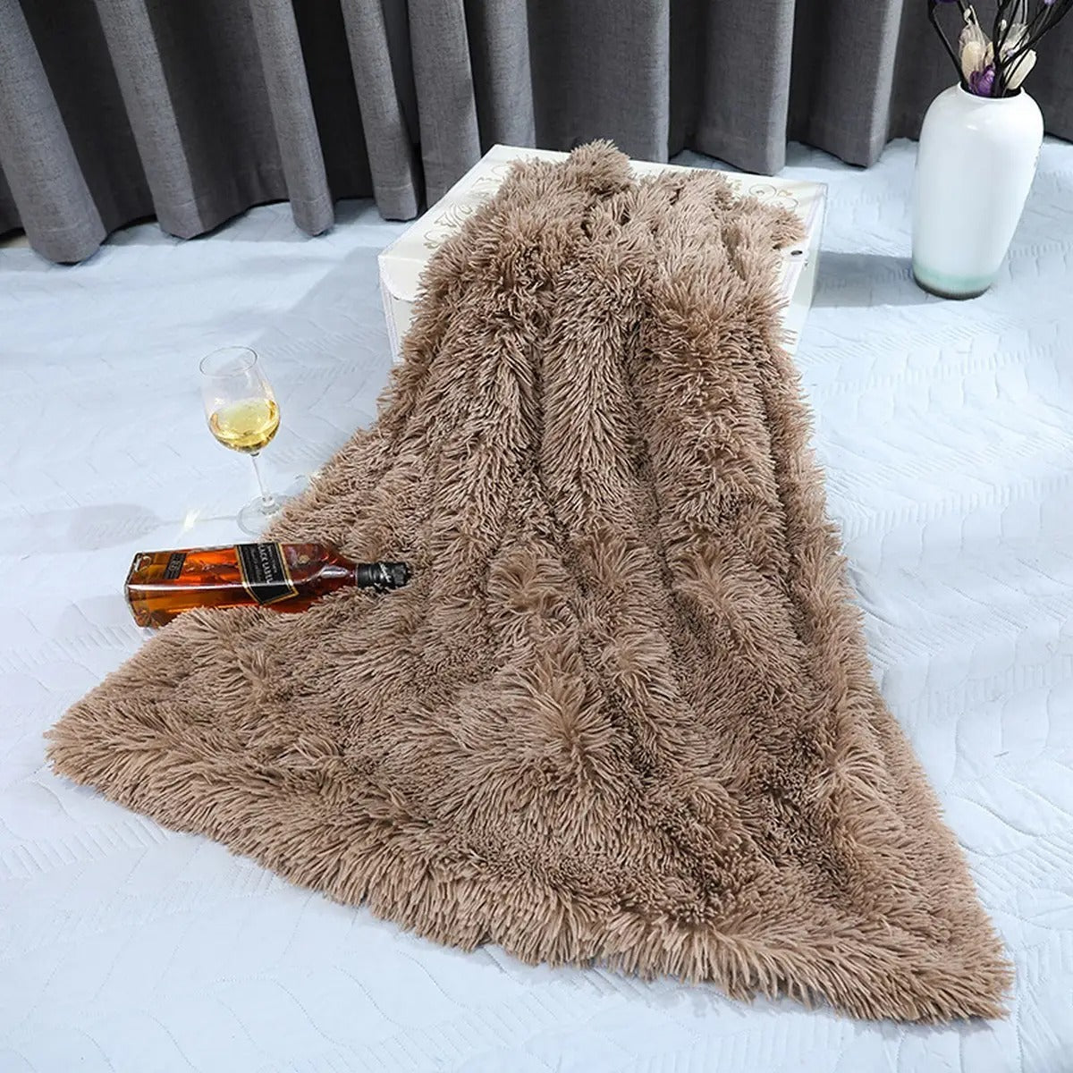 Lightweight Plush Pet Blanket for Summer_CWMM5322