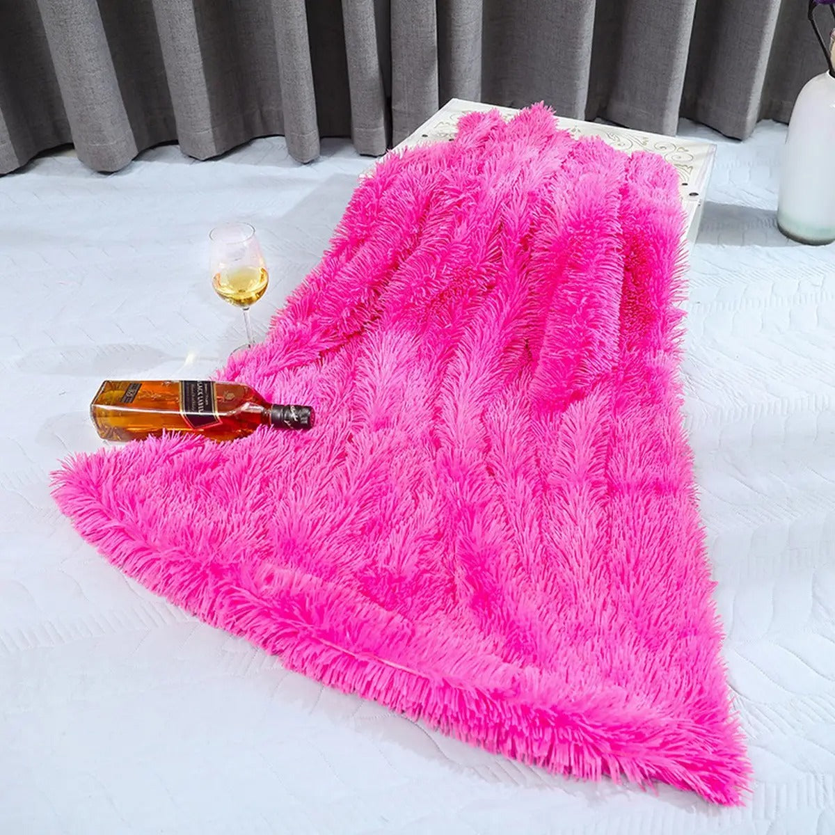 Lightweight Plush Pet Blanket for Summer_CWMM5322