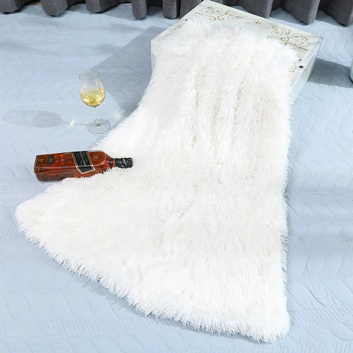 Lightweight Plush Pet Blanket for Summer_CWMM5322