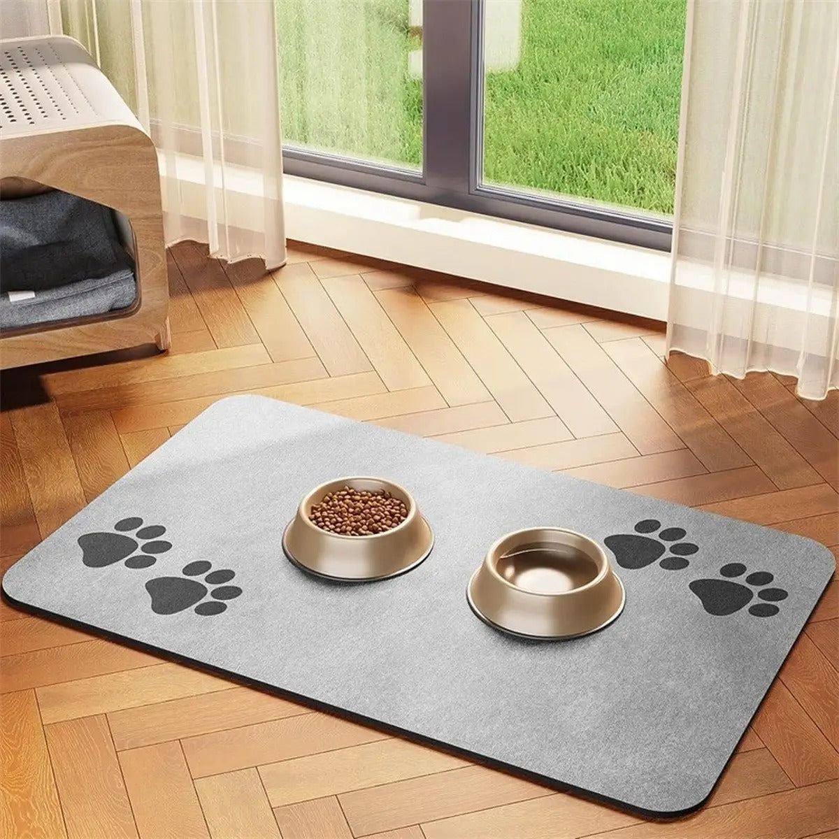Diatom Pet Feeding Mat – Absorbent & Anti-Urine_CWMM6074