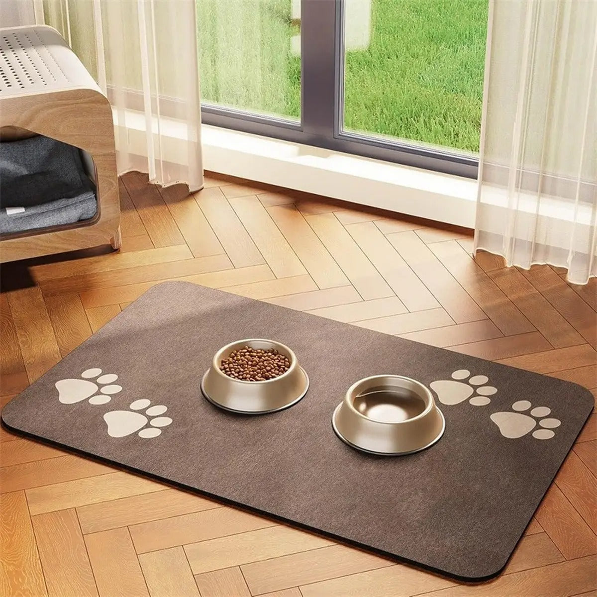 Diatom Pet Feeding Mat – Absorbent & Anti-Urine_CWMM6074