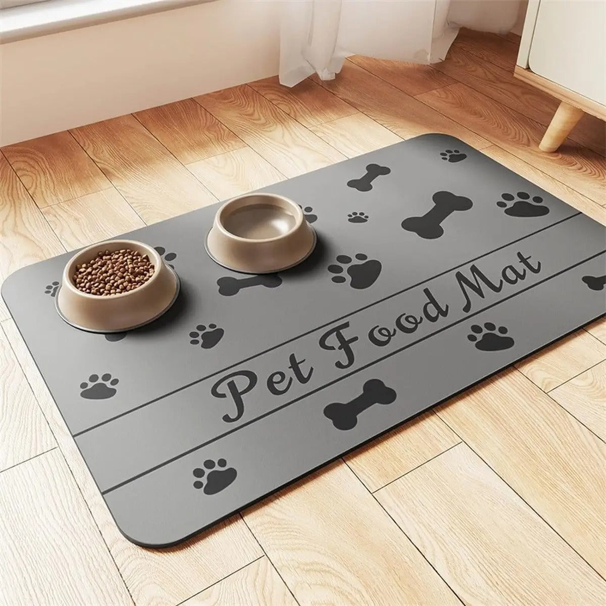 Diatom Pet Feeding Mat – Absorbent & Anti-Urine_CWMM6074