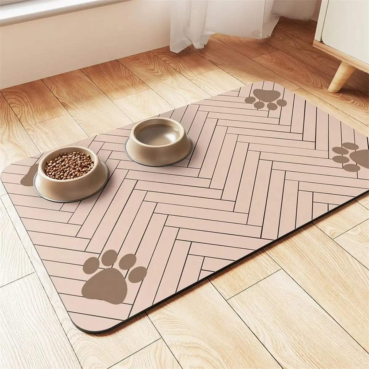 Diatom Pet Feeding Mat – Absorbent & Anti-Urine_CWMM6074