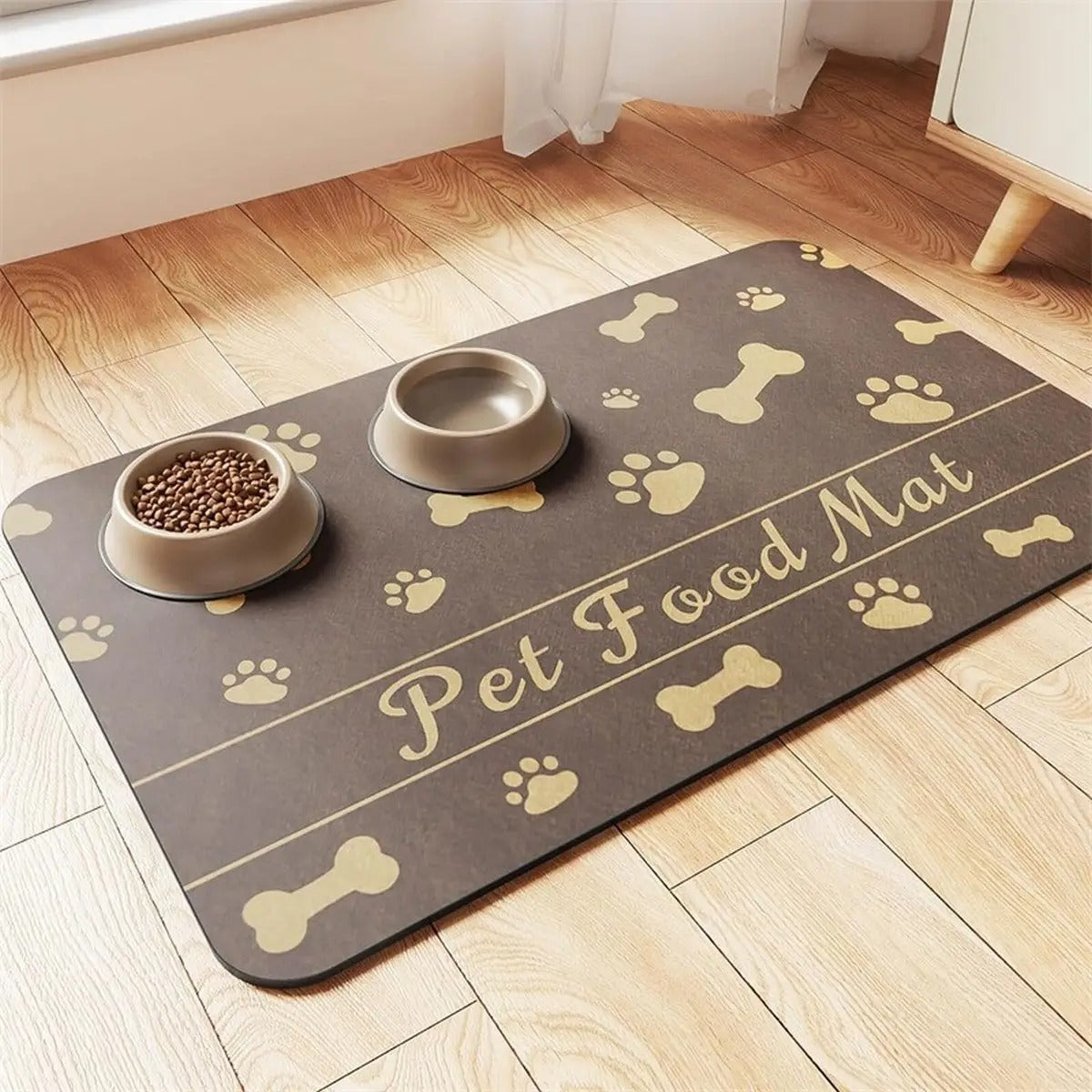 Diatom Pet Feeding Mat – Absorbent & Anti-Urine_CWMM6074