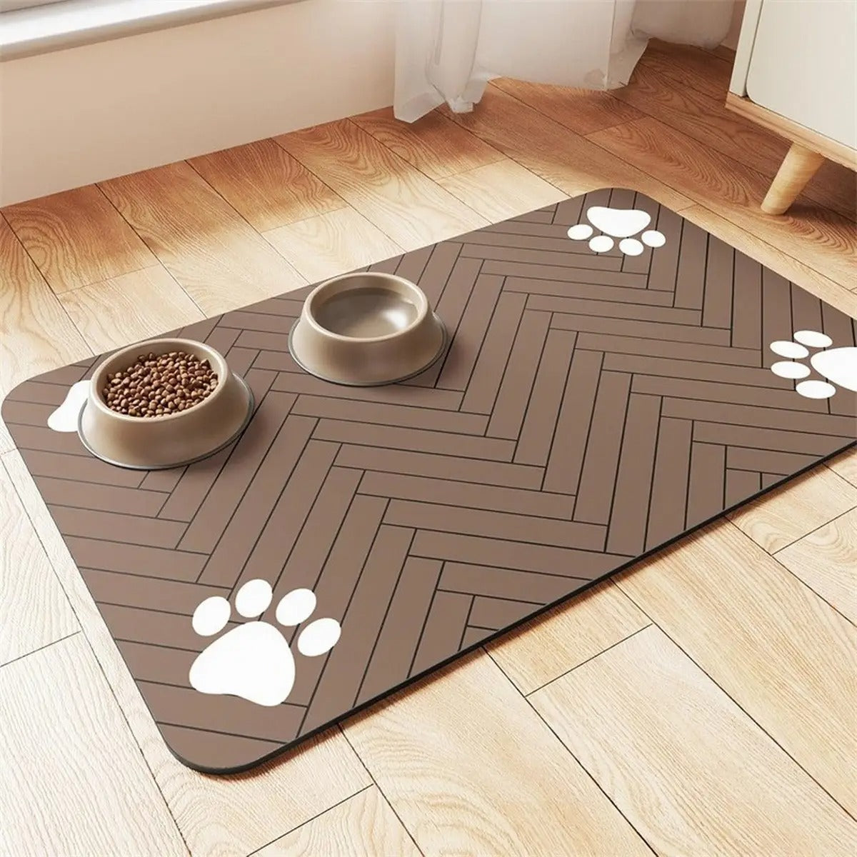 Diatom Pet Feeding Mat – Absorbent & Anti-Urine_CWMM6074