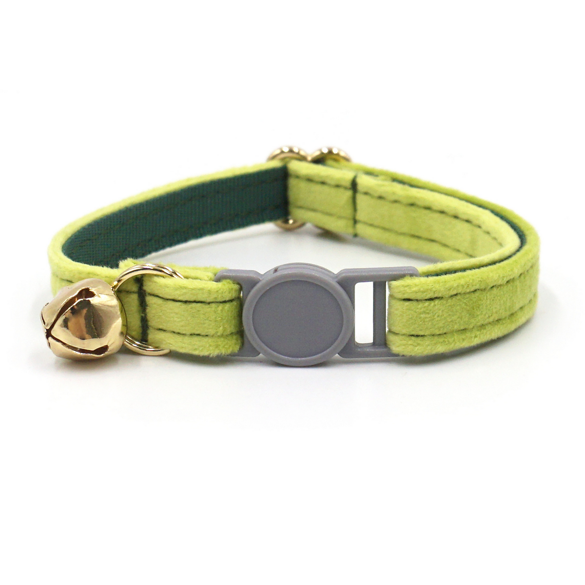 Custom Cat Collar – Bell & Engraved Name Tag_CWMM7101