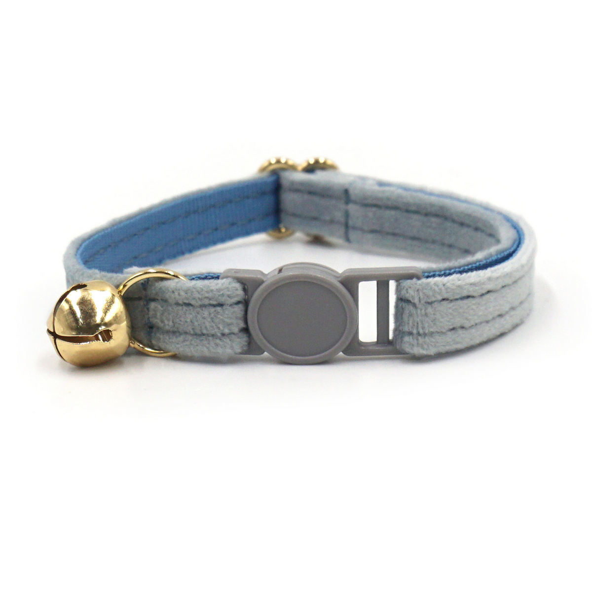 Custom Cat Collar – Bell & Engraved Name Tag_CWMM7101