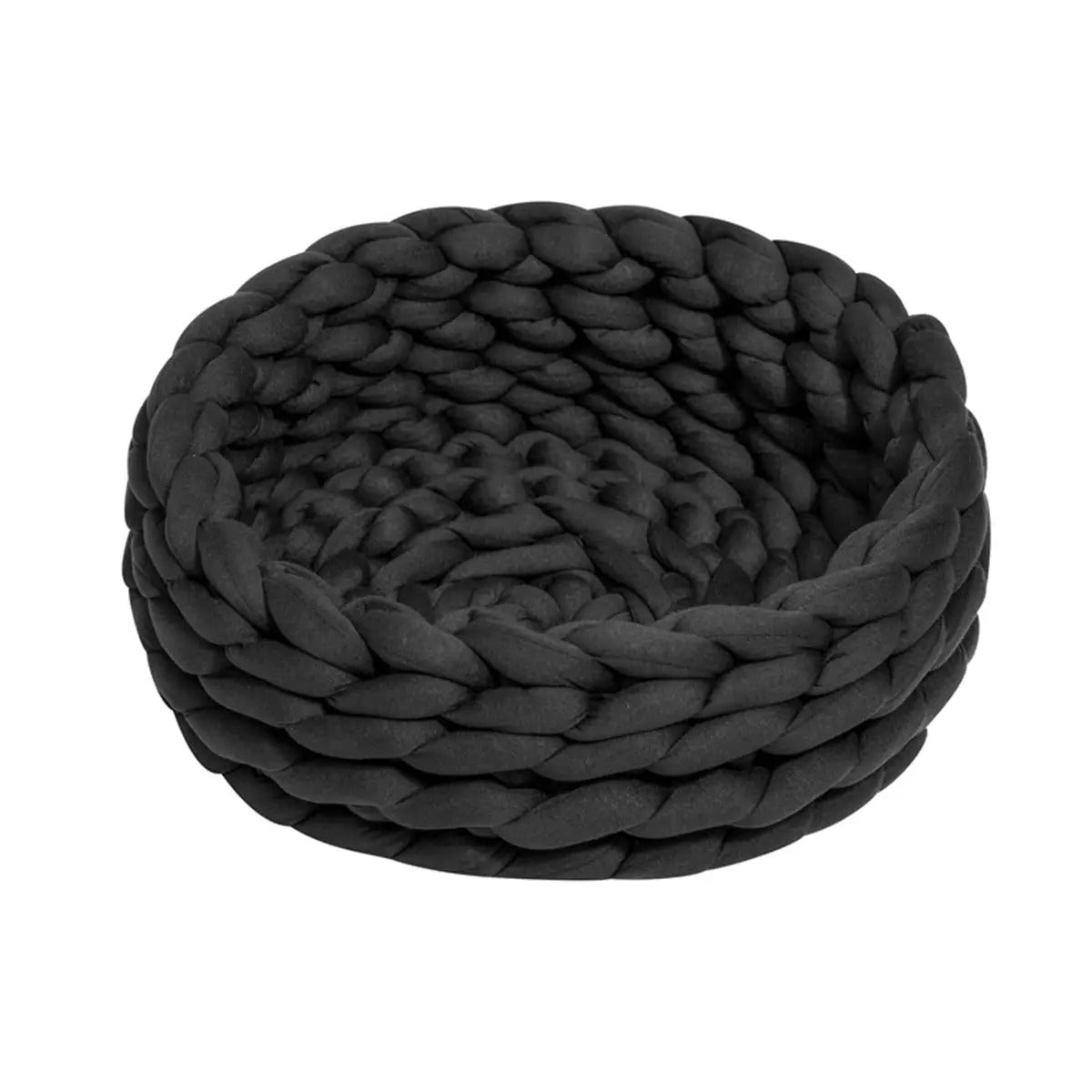 Chunky Handwoven Pet Bed, Machine Washable Cotton_CWMM6457
