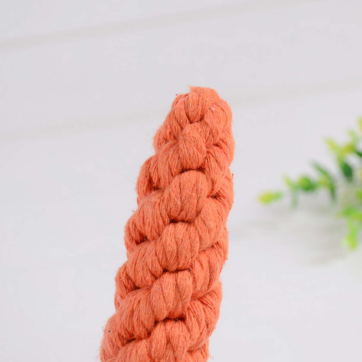 Handmade Cotton Rope Dog Toy – Heart Design_CWMM8027