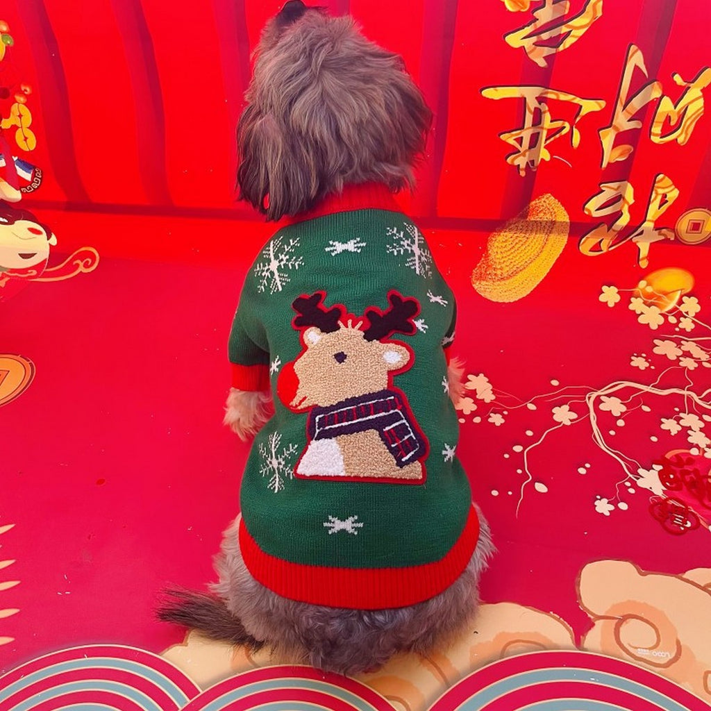 Warm Wool Dog Cat Sweater for Winter_CWMM12351