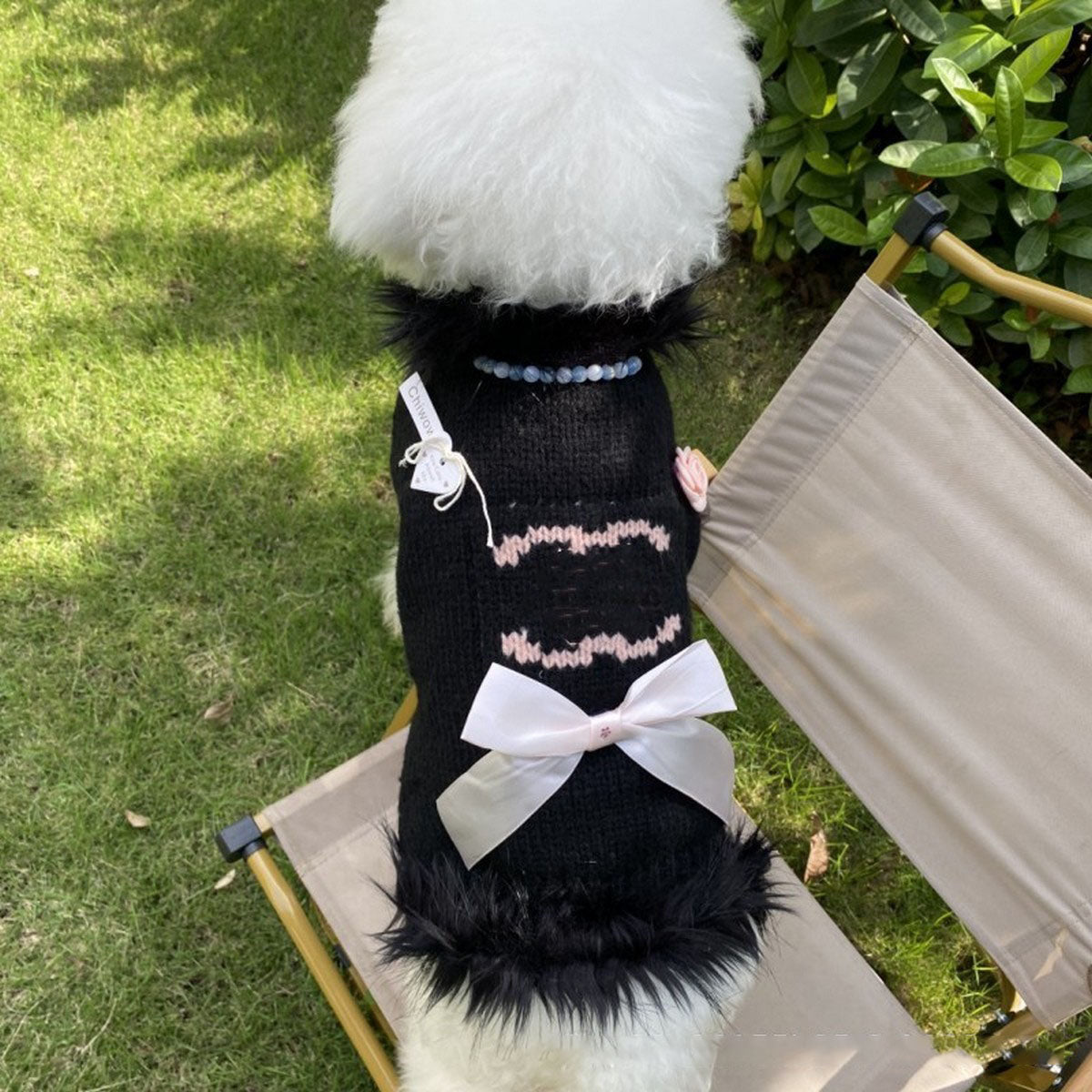 Winter Turtleneck Knit Dog Cat Sweater_CWMM12377