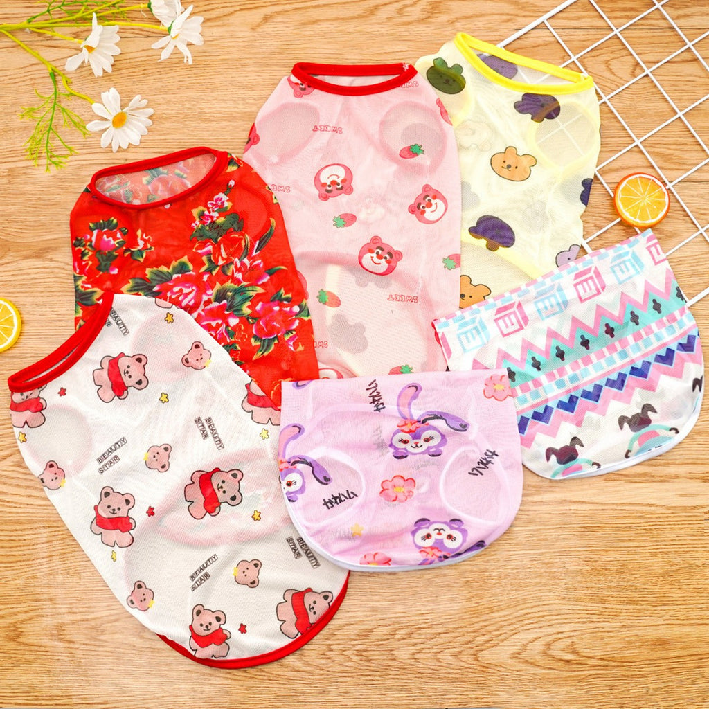 Cooling Mesh Pet Shirt for Large Dogs & Cats_CWMM11081