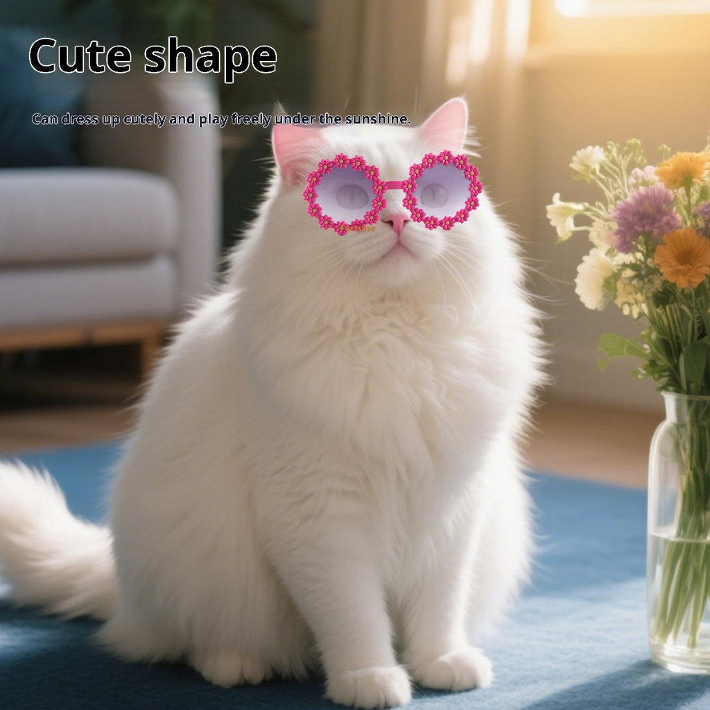 Pet Christmas Glasses – Funny Dog Cat Eyewear_CWMM11278