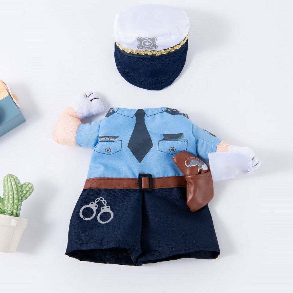 Pet Police Cat Costume for Dogs and Cats_CWMM12814