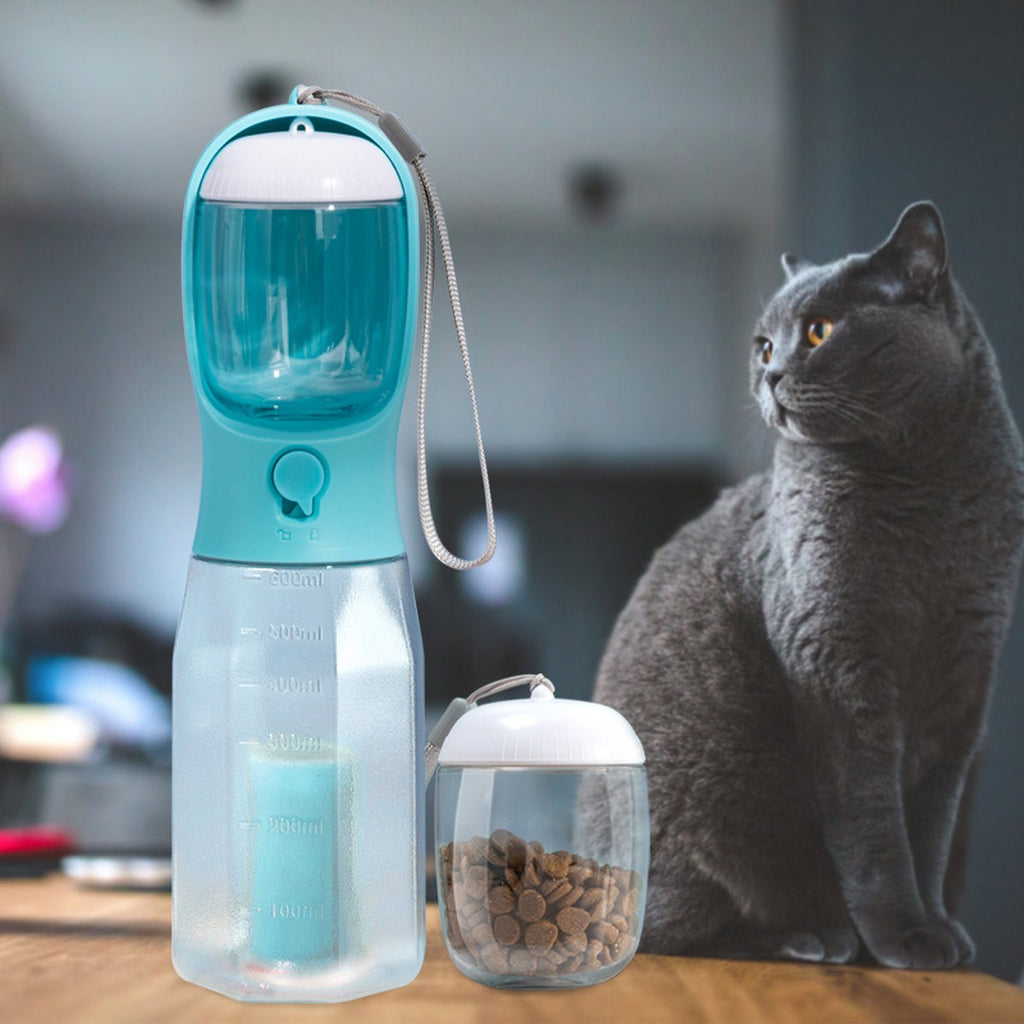 Portable Pet Water Bottle Food Dispenser_CWMM12693