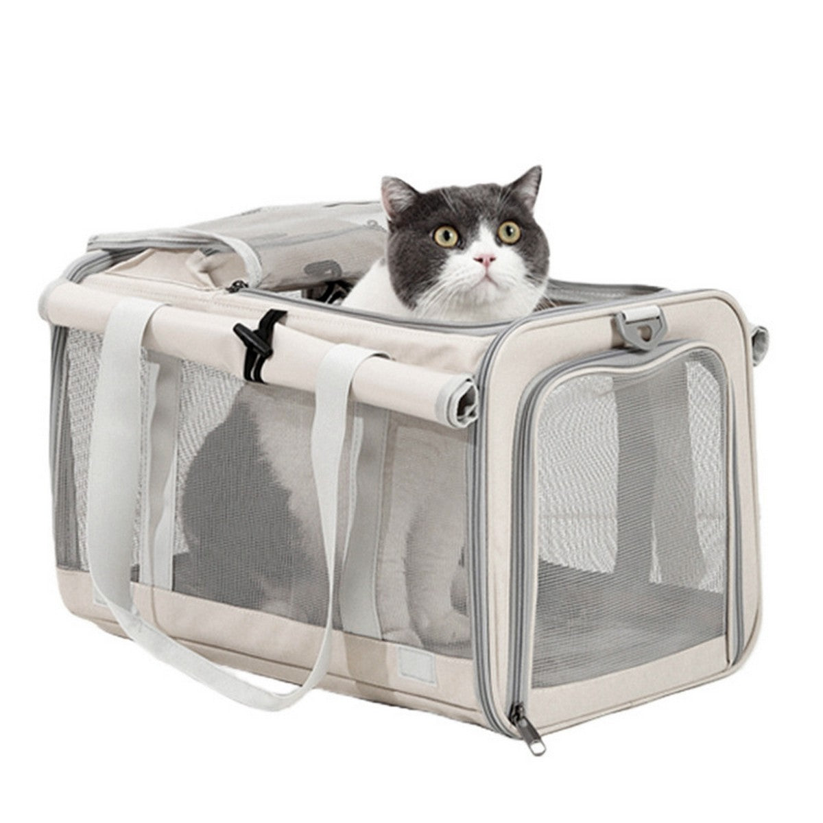 Expandable Pet Carrier Bag for Trave_CWMM12935