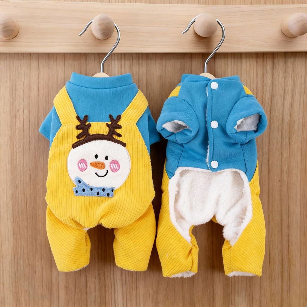 Dog Cat Warm Four Leg Winter Clothes_CWMM12791