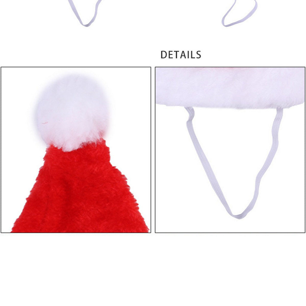 Cute Christmas Pet Hat – Adjustable Cat Dog Headwear_CWMM11346