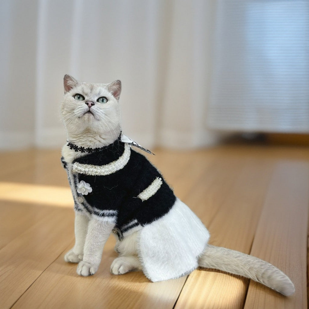 Winter Knit Pet Dress for Dogs and Cats_CWMM12280